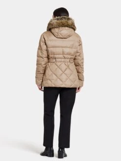 DIDRIKSONS Vestes Thermiques Et En Doudoune Veste Outdoor LILLEMOR Femme Beige Clair -Sportamore 63a73b4076d0f8975fc3978519e69465