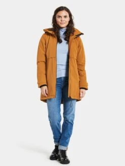 DIDRIKSONS Manteaux De Mi-saison Manteau Mi-saison Helle Femme Orange -Sportamore 6474b4da5a17b3cb19ed21687d29c7df