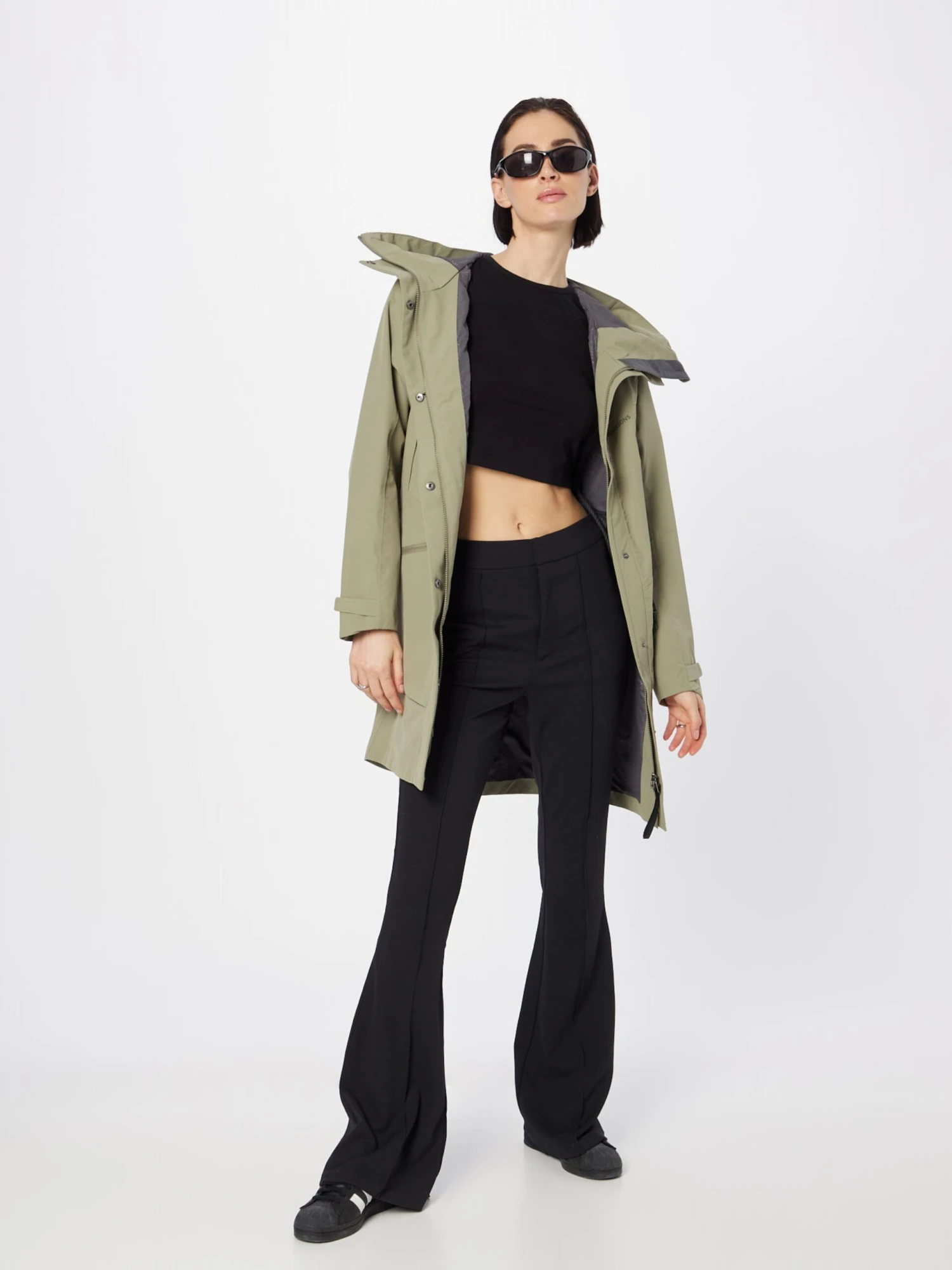 DIDRIKSONS Parkas Parka Mi-saison ILMA Femme Olive 6 DIDRIKSONS Parkas Parka Mi-saison ILMA Femme Olive – Image 4