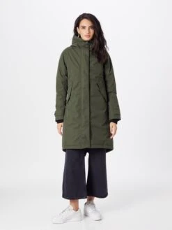 DIDRIKSONS Manteaux De Pluie Manteau Fonctionnel Femme Olive -Sportamore 69f6a44805f9e588ba6f9d8704097489