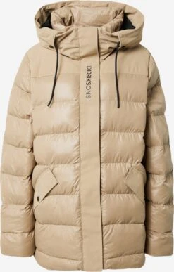 DIDRIKSONS Vestes Dhiver Veste D’hiver Filippa Femme Beige Foncé