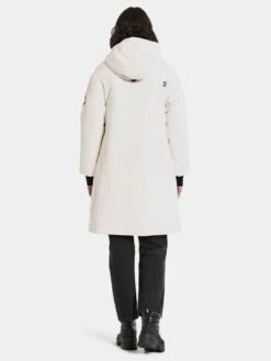 DIDRIKSONS Manteaux Dhiver Manteau D’hiver Aino Femme Blanc Cassé -Sportamore 6f3c3aee83e6b087374de81893dce94f