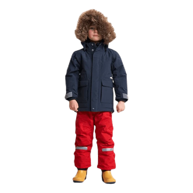 DIDRIKSONS Kure Kid's Parka Blue 7 DIDRIKSONS Kure Kid's Parka Blue – Image 5