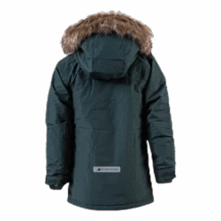 DIDRIKSONS Kure Kid's Parka Green -Sportamore 7332627781820 003 fec2febec4d54379bb615d37fcc0ed20
