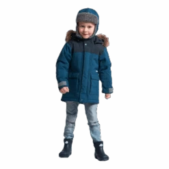 DIDRIKSONS Kure Kid's Parka Blue