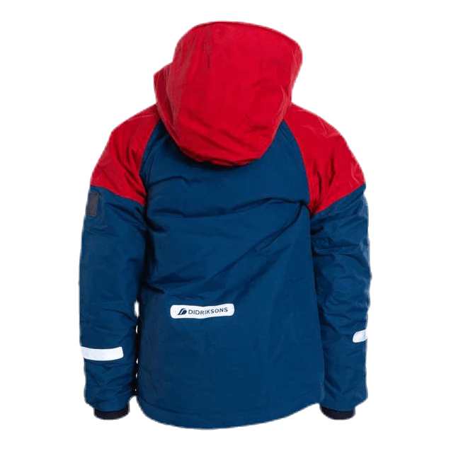 DIDRIKSONS Lun Kid's Jacket Red 5 DIDRIKSONS Lun Kid's Jacket Red – Image 3