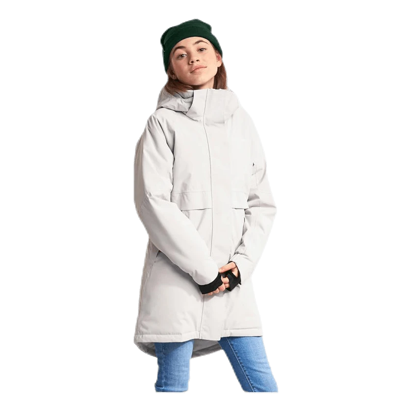DIDRIKSONS Thea Girl's Parka White 6 DIDRIKSONS Thea Girl's Parka White – Image 4