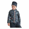 DIDRIKSONS Monte Printed Kids Jacket Blue