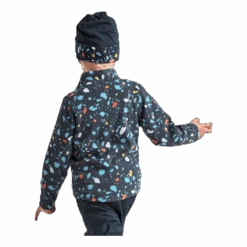 DIDRIKSONS Monte Printed Kids Jacket Blue -Sportamore 7332627853596 003 da7928a36efc4a1696eb325a9c7d1d6c