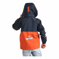 DIDRIKSONS Viken Kids Jacket Blue/Orange -Sportamore 7332627855514 005 ec2f39233d3c48b3b99ec691fab419d1