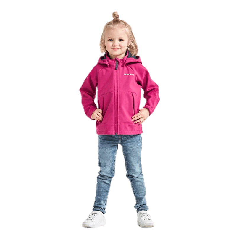 DIDRIKSONS Poggin Softshell 2 Pink 5 DIDRIKSONS Poggin Softshell 2 Pink – Image 3