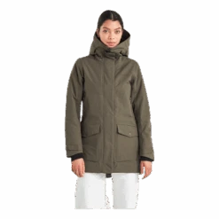 DIDRIKSONS Frida Parka Green -Sportamore 7332627875543 003 8745fbdd80bc480094980f916da5da6a