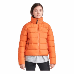 DIDRIKSONS Rose Girls Puff Jacket Orange