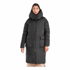 DIDRIKSONS Melina Puff Coat Black -Sportamore 7332627887515 003 6c0e833f887c46d98551d689e2c3ab3c