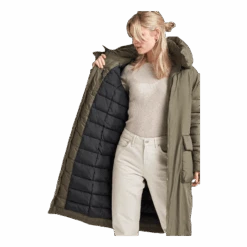 DIDRIKSONS Melina Puff Coat Green -Sportamore 7332627887614 006 8ca63cb4defb42f69d036e8f70ba8f43