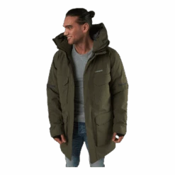 DIDRIKSONS Drew Parka Green -Sportamore 7332627901686 008 3e24ed7d01574ad09619590bb18769db