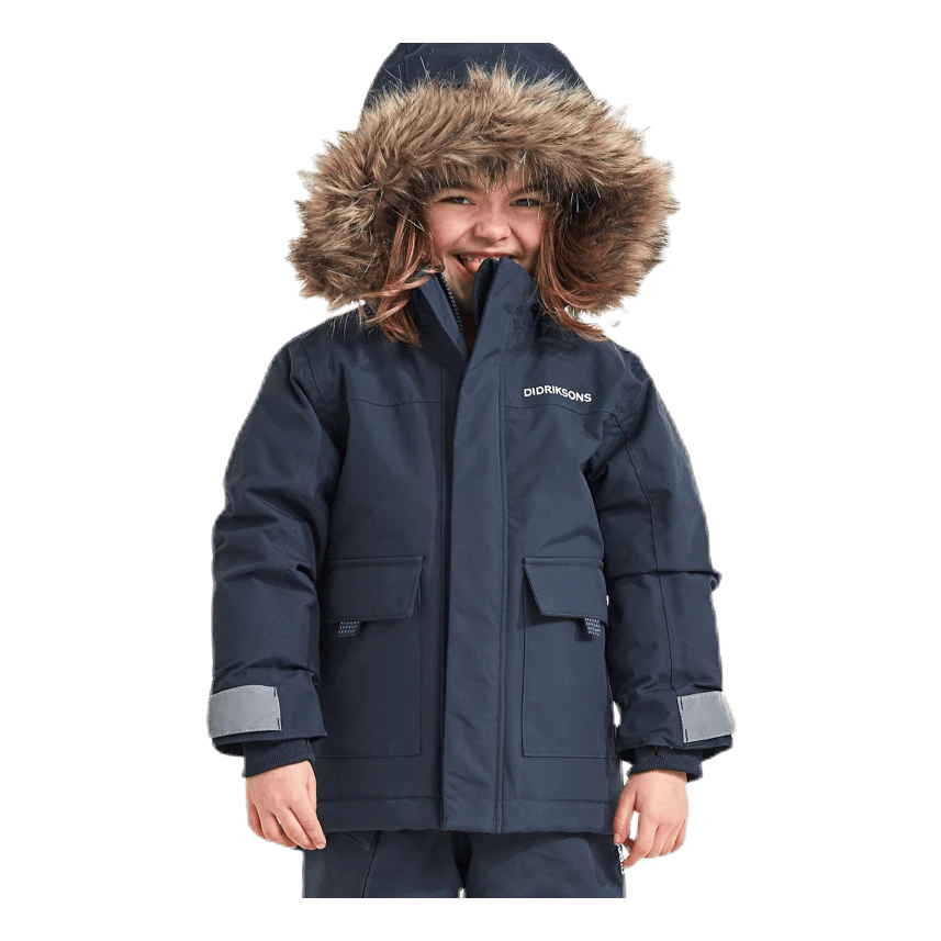 DIDRIKSONS Polarbjörnen Parka Blue 3 DIDRIKSONS Polarbjörnen Parka Blue