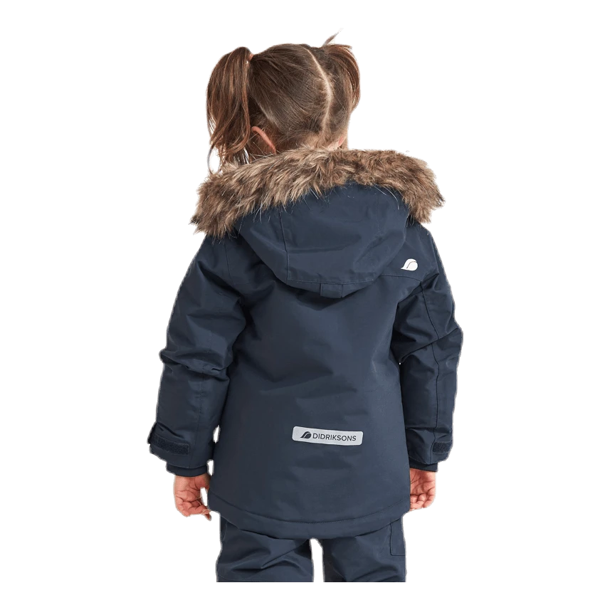 DIDRIKSONS Polarbjörnen Parka Blue 4 DIDRIKSONS Polarbjörnen Parka Blue – Image 2
