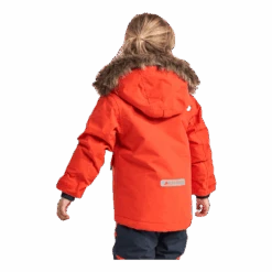 DIDRIKSONS Polarbjörnen Parka Orange -Sportamore 7332627902447 002 d638af49bd1e42daa0676ba73cf57b37