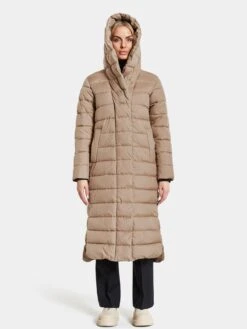DIDRIKSONS Manteaux Dhiver Manteau D’hiver Stella Femme Beige -Sportamore 7d2b166ca95941dcbe041b7932581eaa