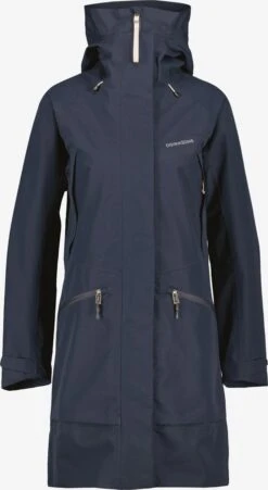 DIDRIKSONS Parkas Parka Mi-saison ILMA Femme Bleu Foncé