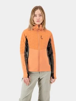 DIDRIKSONS Vestes Dhiver Veste D’hiver LYRA Femme Orange -Sportamore 821077f426431cc59fdcd86459f8d9f1