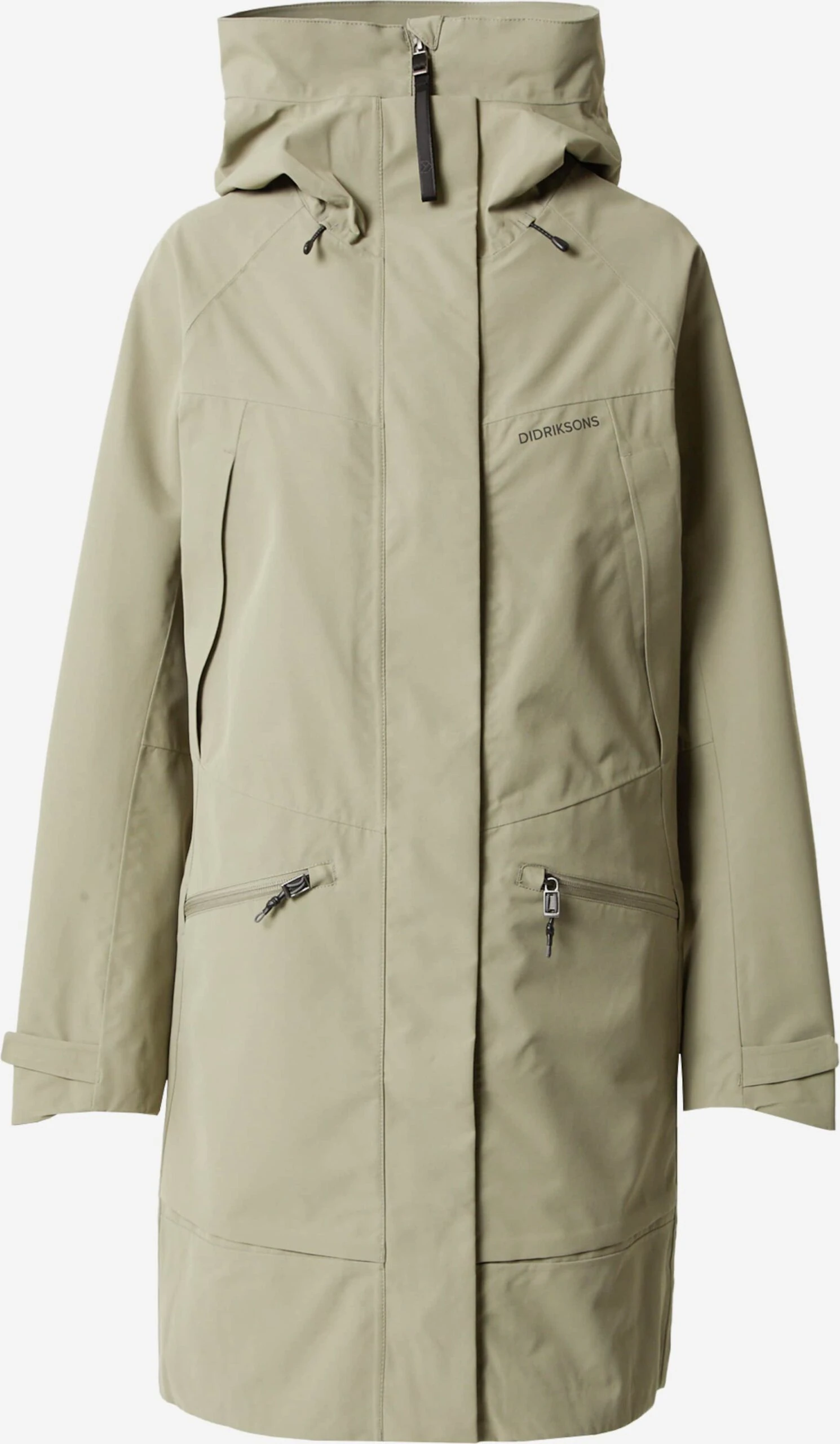DIDRIKSONS Parkas Parka Mi-saison ILMA Femme Olive 3 DIDRIKSONS Parkas Parka Mi-saison ILMA Femme Olive