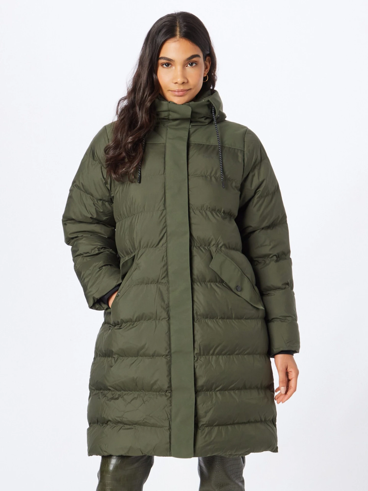DIDRIKSONS Manteaux De Pluie Manteau Fonctionnel FAY Femme Vert Foncé 5 DIDRIKSONS Manteaux De Pluie Manteau Fonctionnel FAY Femme Vert Foncé – Image 3