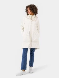 DIDRIKSONS Vestes Dextérieur Veste Fonctionnelle BELLA Femme Blanc -Sportamore 86a9d2f504b9e01c7cfd29c75c5c757c