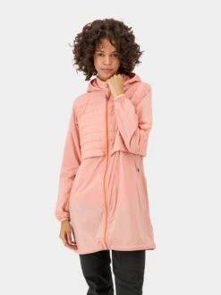 DIDRIKSONS Vestes De Mi-saison Veste Mi-saison ISABELLA 2 Femme Rose -Sportamore 8a8f74fa0575cc5f67abf150e8752f56