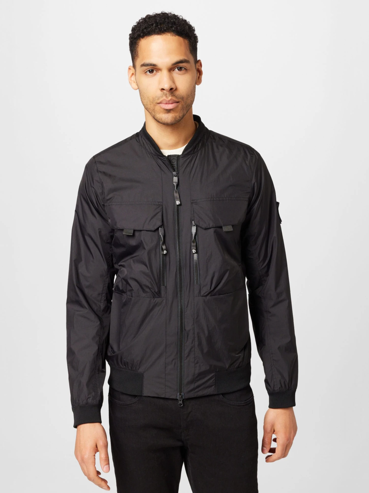 DIDRIKSONS Vestes De Mi-saison Veste Mi-saison Modi Homme Noir 4 DIDRIKSONS Vestes De Mi-saison Veste Mi-saison Modi Homme Noir – Image 2