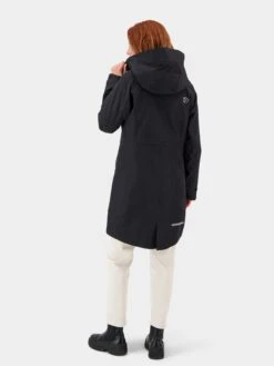 DIDRIKSONS Parkas Parka Mi-saison Ilma Femme Noir -Sportamore 901fce254eda44ace8c7e2ab984543db