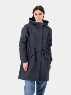 DIDRIKSONS Parkas Parka Mi-saison HELEN WNS Femme Bleu Foncé -Sportamore 912ee9898b97a4a97fc2315909ef2c76