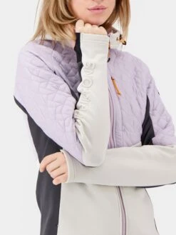 DIDRIKSONS Vestes Dhiver Veste D’hiver LYRA Femme Violet Clair / Blanc Cassé -Sportamore 91490828d66f51257e9dffa92ac43c8a