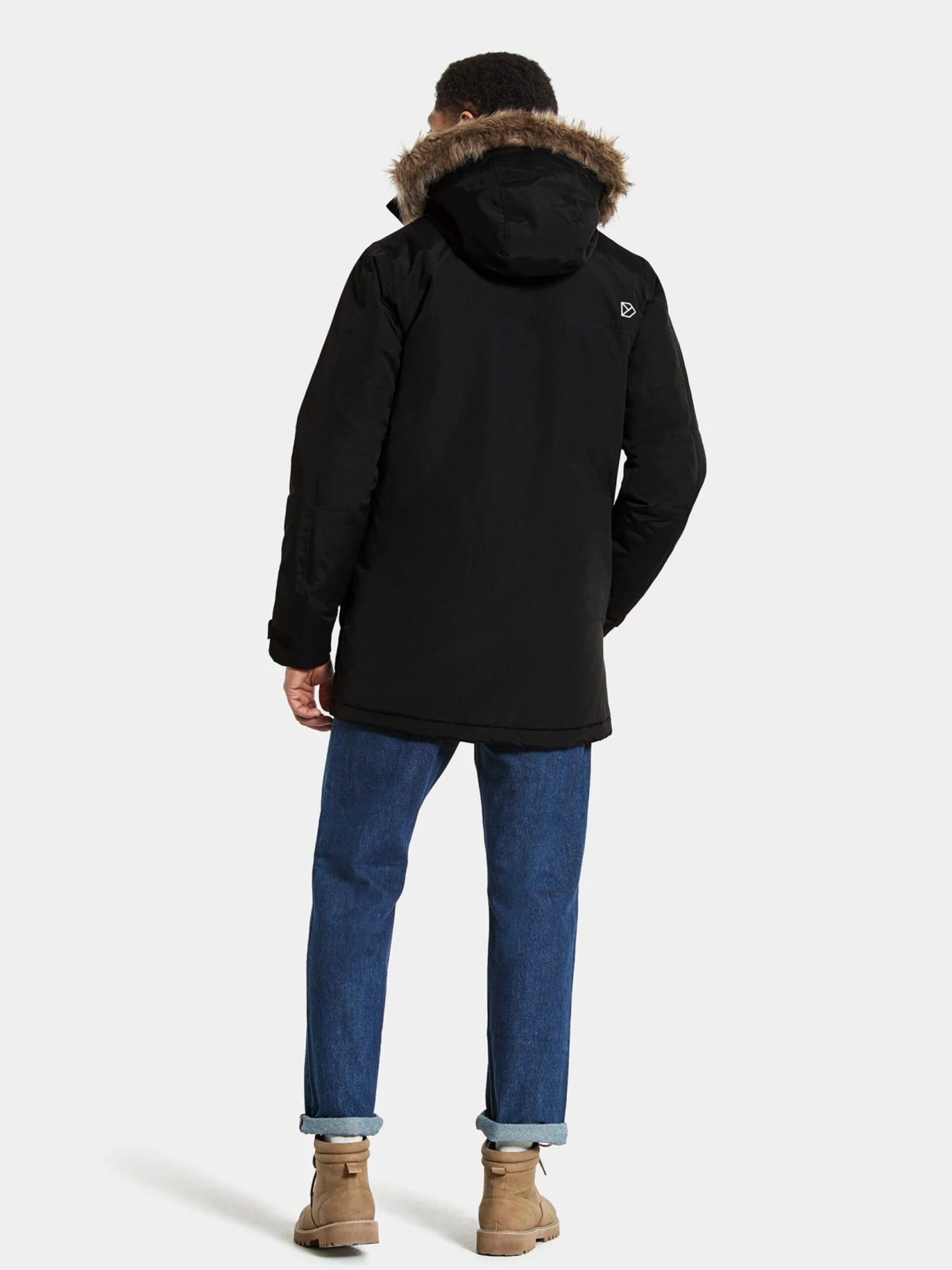 DIDRIKSONS Vestes De Mi-saison Parka Mi-saison Fredrik Homme Noir 7 DIDRIKSONS Vestes De Mi-saison Parka Mi-saison Fredrik Homme Noir – Image 5