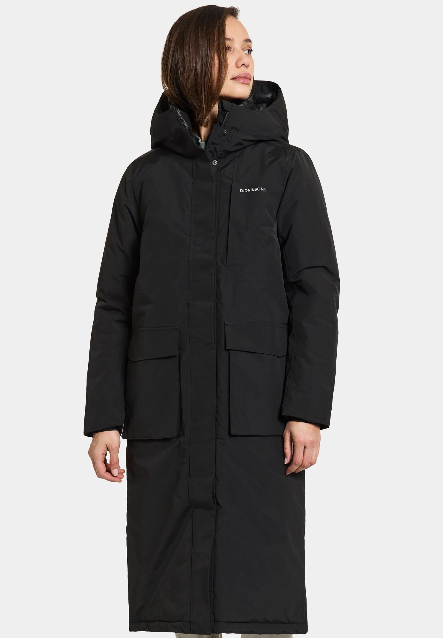 DIDRIKSONS Leya Wns - Parka - Black 3 DIDRIKSONS Leya Wns - Parka - Black