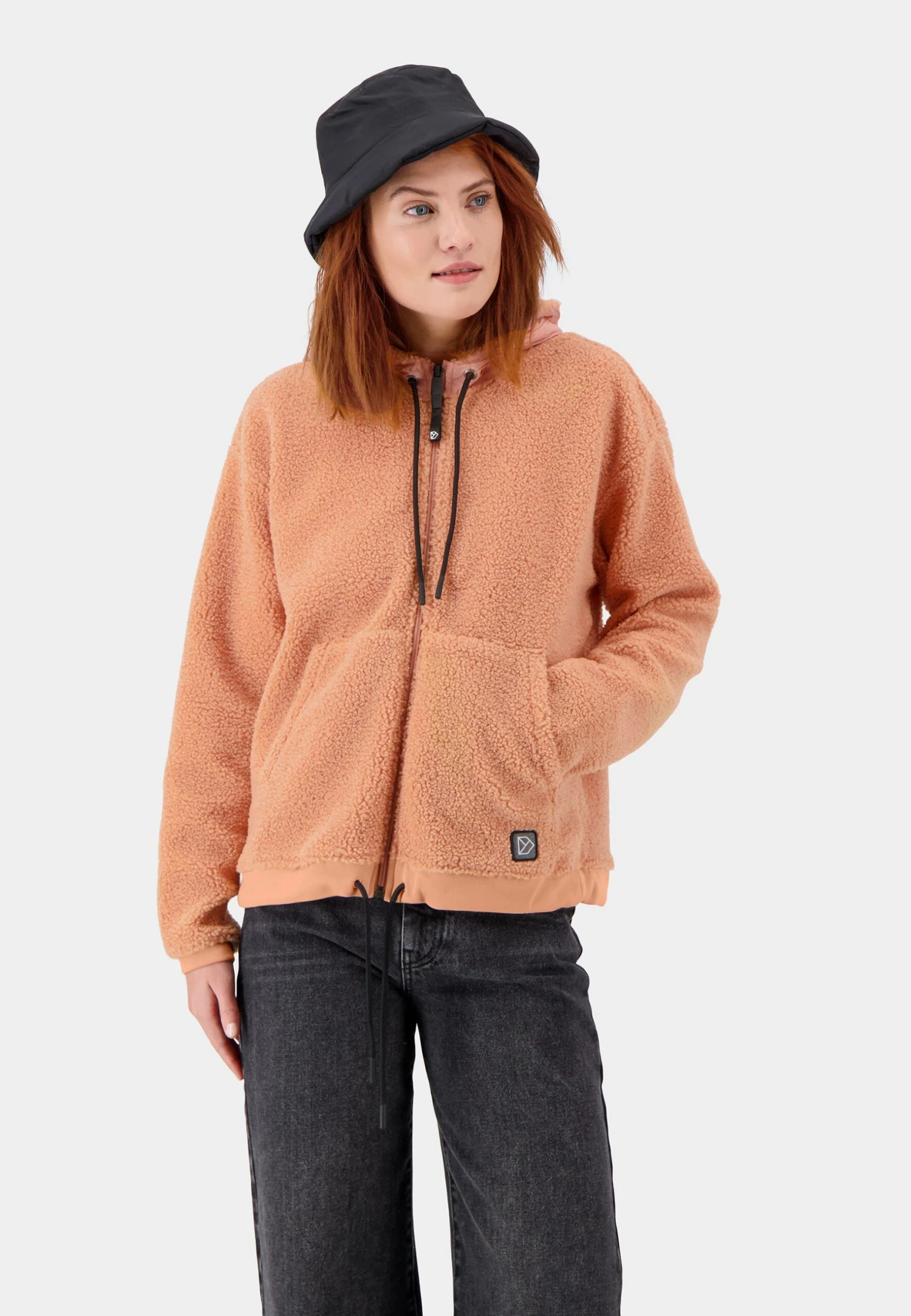 DIDRIKSONS Della Wns Fz - Veste Polaire - Pink 3 DIDRIKSONS Della Wns Fz - Veste Polaire - Pink