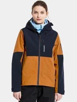 DIDRIKSONS Vestes Dextérieur Veste Fonctionnelle Kya Femme Orange -Sportamore a39743ed0d3127a528b63c4476067026