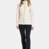 DIDRIKSONS Anneli Fullzip - Veste Polaire - White