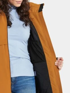 DIDRIKSONS Manteaux De Mi-saison Manteau Mi-saison Helle Femme Orange -Sportamore a71dc02bc4231d69b751e288e4dbcf46