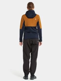 DIDRIKSONS Vestes De Mi-saison Veste Mi-saison Annema Femme Bleu Marine / Caramel -Sportamore ad5e2da41e026080a2717d91f932e8b1