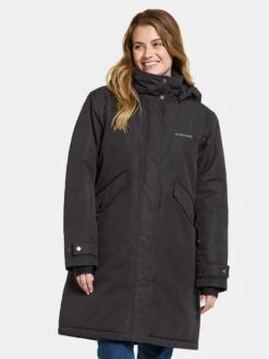 DIDRIKSONS Vestes Dextérieur Veste Fonctionnelle JOSEFINE Femme Anthracite -Sportamore ae9642433578af55cf2c8b92509212ef