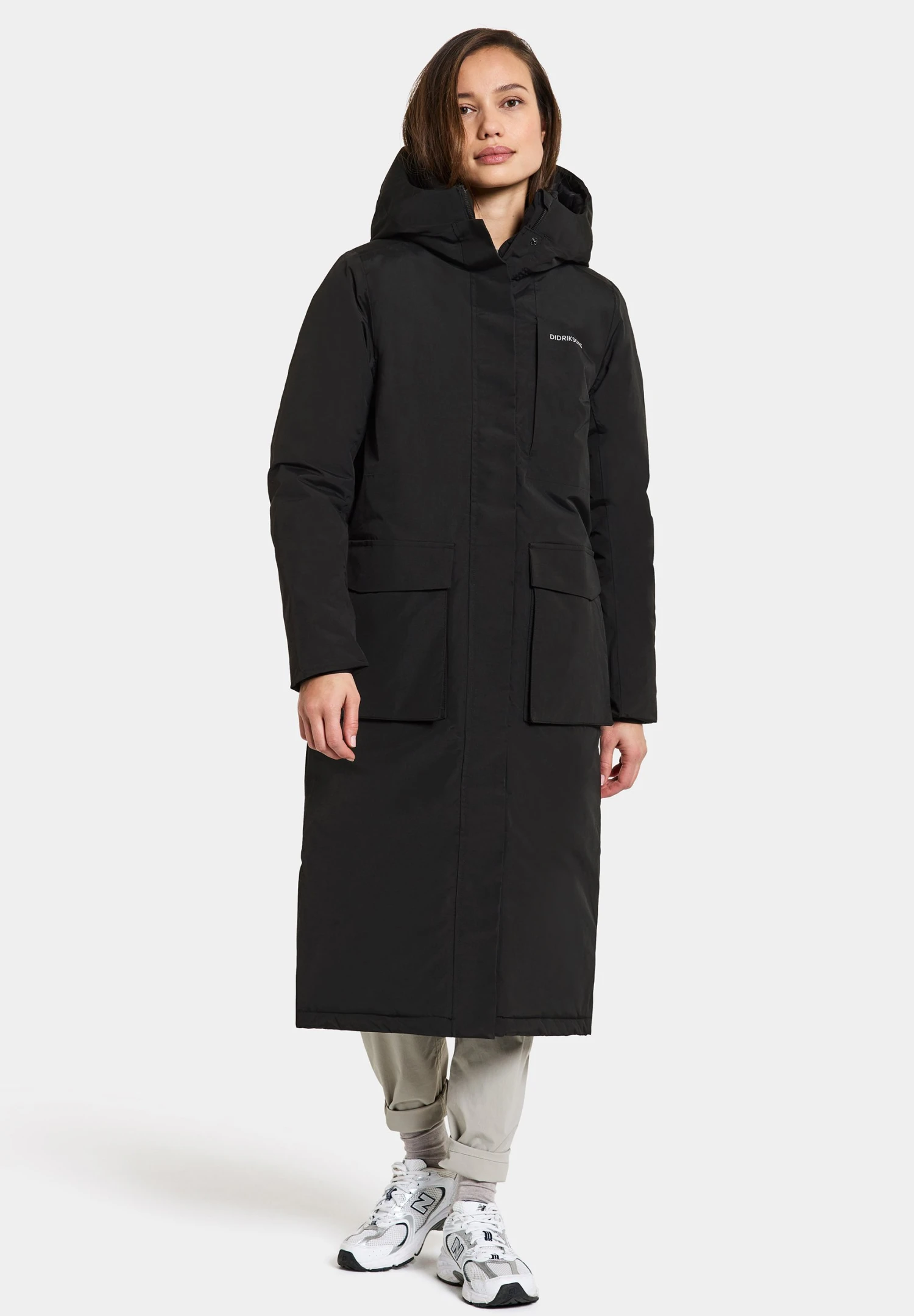 DIDRIKSONS Leya Wns - Parka - Black 4 DIDRIKSONS Leya Wns - Parka - Black – Image 2