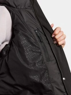 DIDRIKSONS Vestes Thermiques Et En Doudoune Veste Outdoor FILIPPA Femme Noir -Sportamore b426b9478bb7553882d6cce6a5c73764