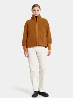 DIDRIKSONS Vestes Dextérieur Veste En Polaire Mella Femme Homard -Sportamore c129d526c104871be423ccbc4403ef94