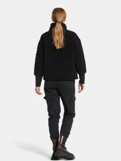 DIDRIKSONS Vestes Dextérieur Veste En Polaire Mella Femme Noir -Sportamore c354ac8122d6c7536acfa84a646c4a86