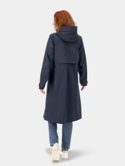 DIDRIKSONS Manteaux De Pluie Manteau Fonctionnel SONJA Femme Bleu Foncé -Sportamore c3c75727c32561c98f55f6f97b1f6154