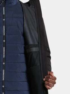 DIDRIKSONS Vestes De Mi-saison Veste Mi-saison Franco Homme Noir -Sportamore c3e916a054f99cd91b3266e7d27e4ded