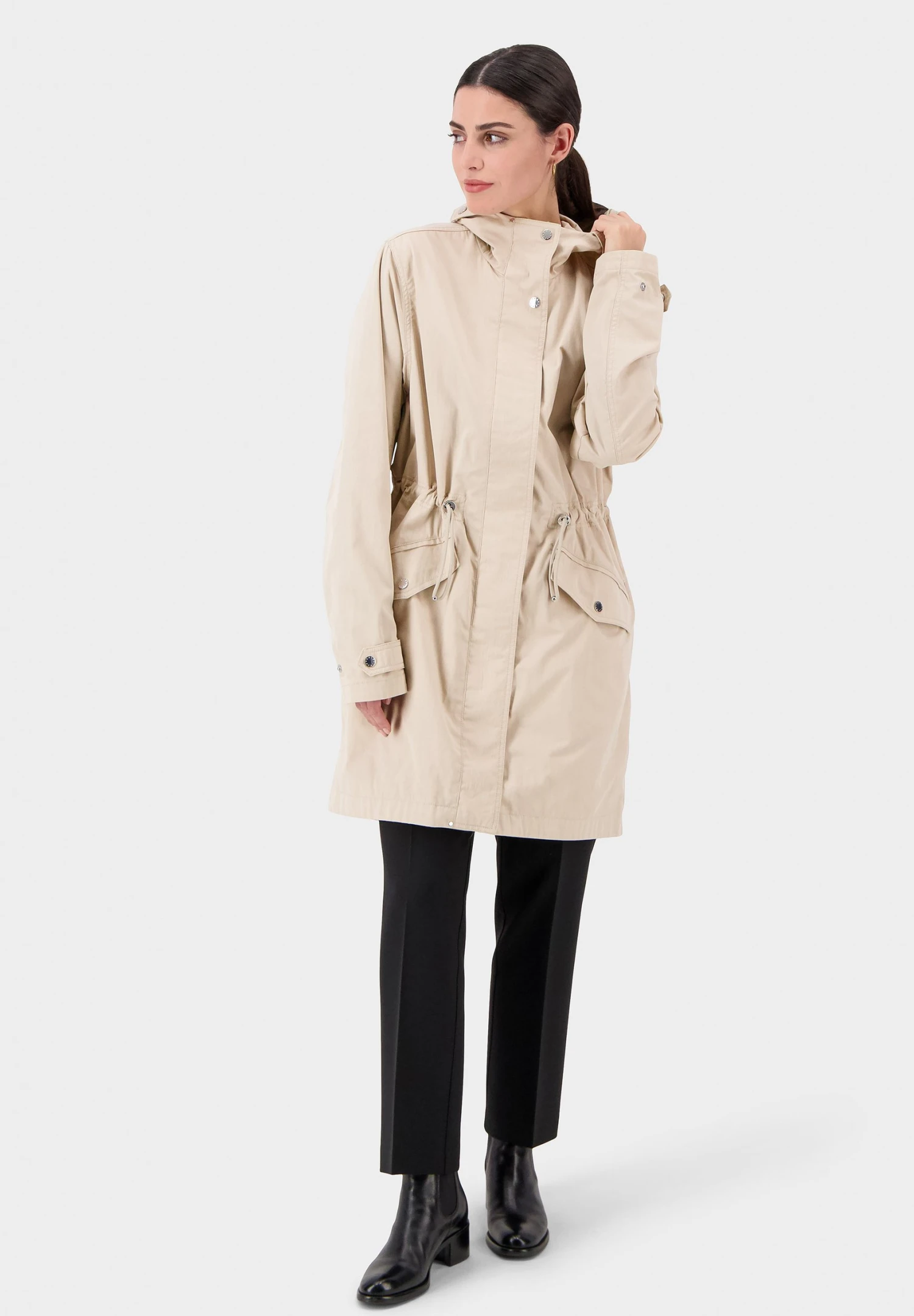 DIDRIKSONS Margot Wns - Parka - Beige 4 DIDRIKSONS Margot Wns - Parka - Beige – Image 2