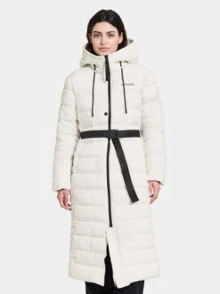 DIDRIKSONS Vestes Thermiques Et En Doudoune Veste Outdoor KIMI Femme Blanc -Sportamore c8c1c5b11086b60e03e05643d966689e